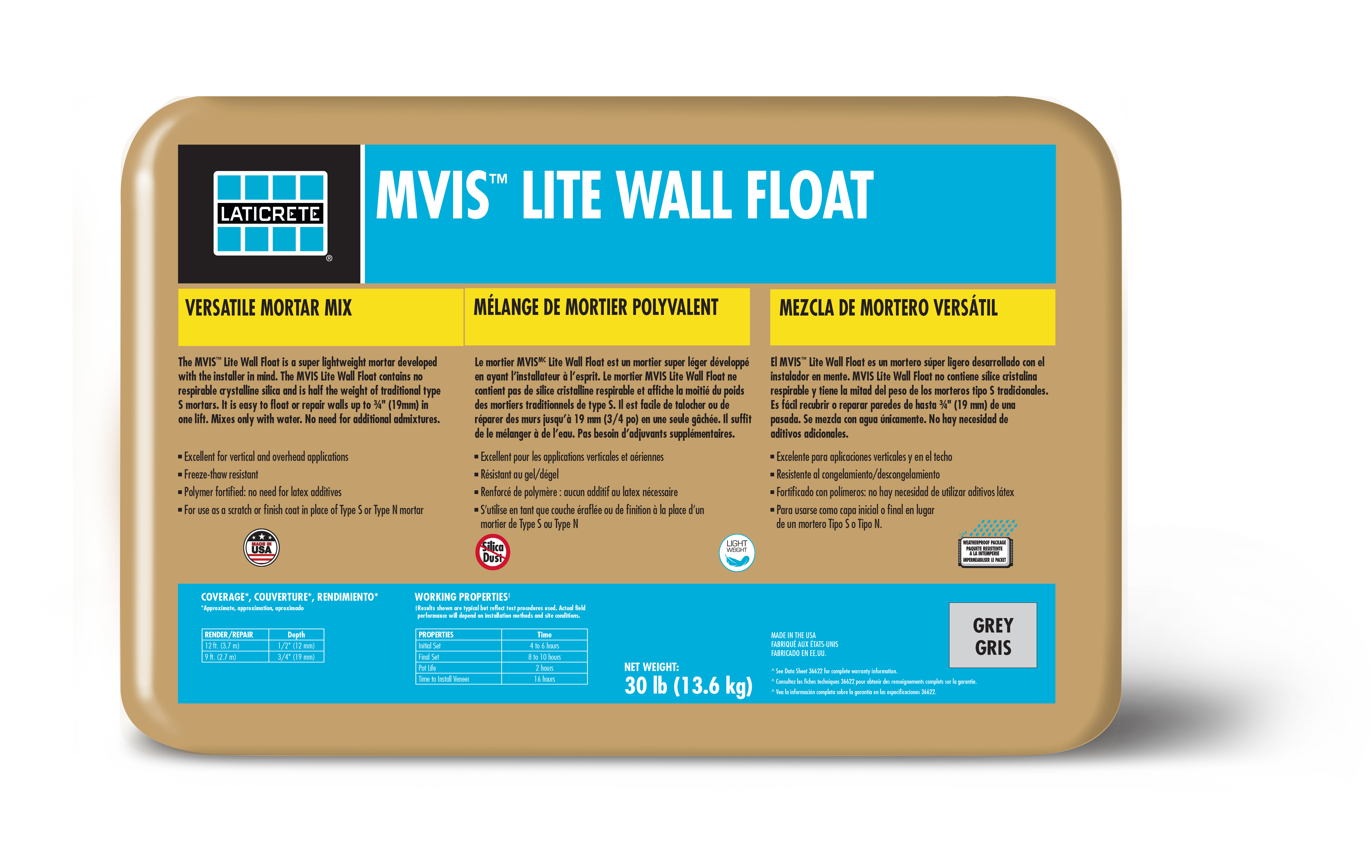 MVIS™ Lite Alisador para paredes